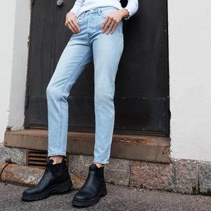 Aritzia Denim Forum Yoko Slim in 'tequila a go-go' sz 26